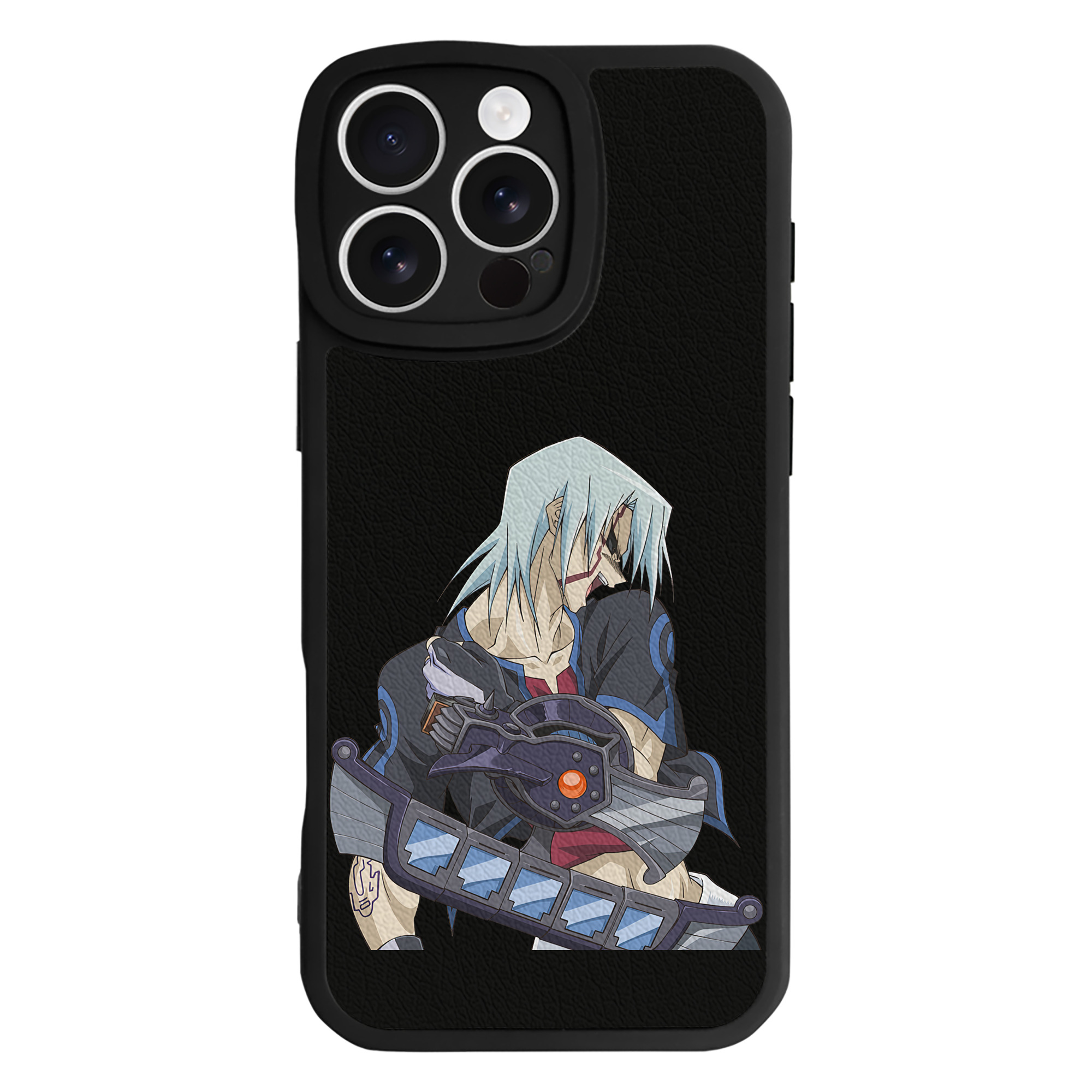 （画像用） 遊☆戯☆王 Yu-Gi-Oh! 【iPhone 16シリーズ対応】シリコンスマホケース（レザー調） 材質：シリコン